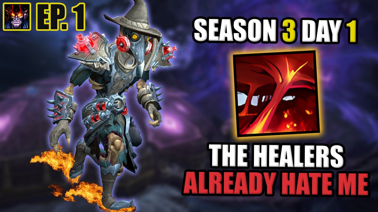 Day 1 of Season 3 and the Healers ALREADY HATE ME | Demonology Warlock | 0 - 3000 RIO PUG Only