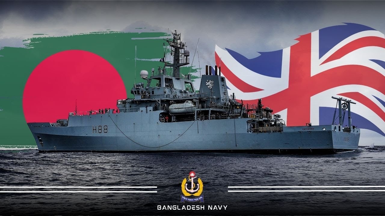 Agreement signing Ceremony, Hydrographic Survey vessel (HMS ENTERPRISE) FROM UK