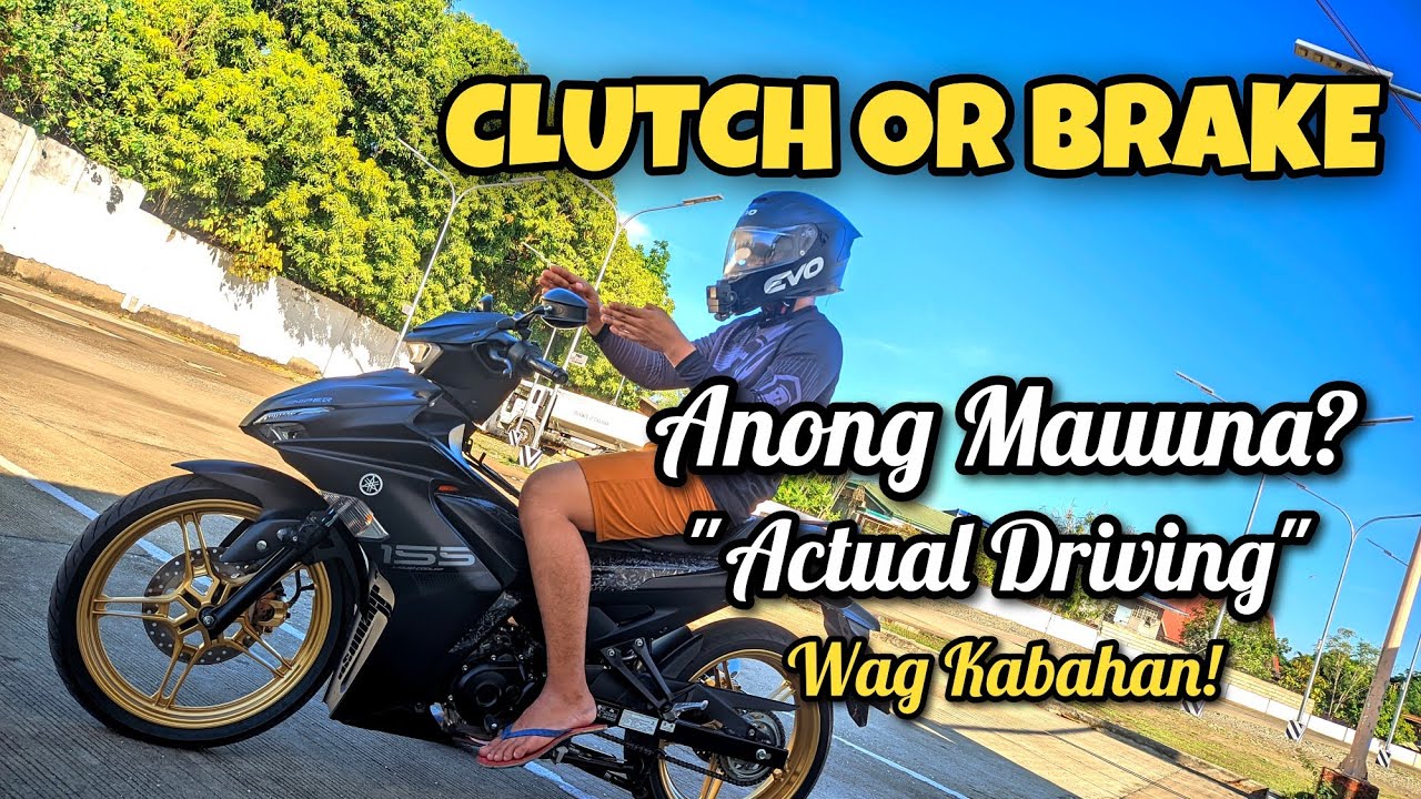Clutch or Brake first when stopping or slowing down a manual motorcycle