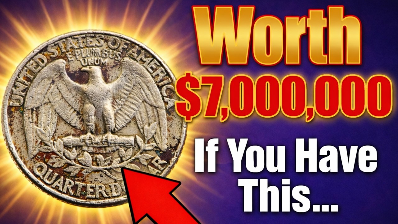 These 7 Rare Quarters Could Make You Rich Overnight - Check Your Change NOW!