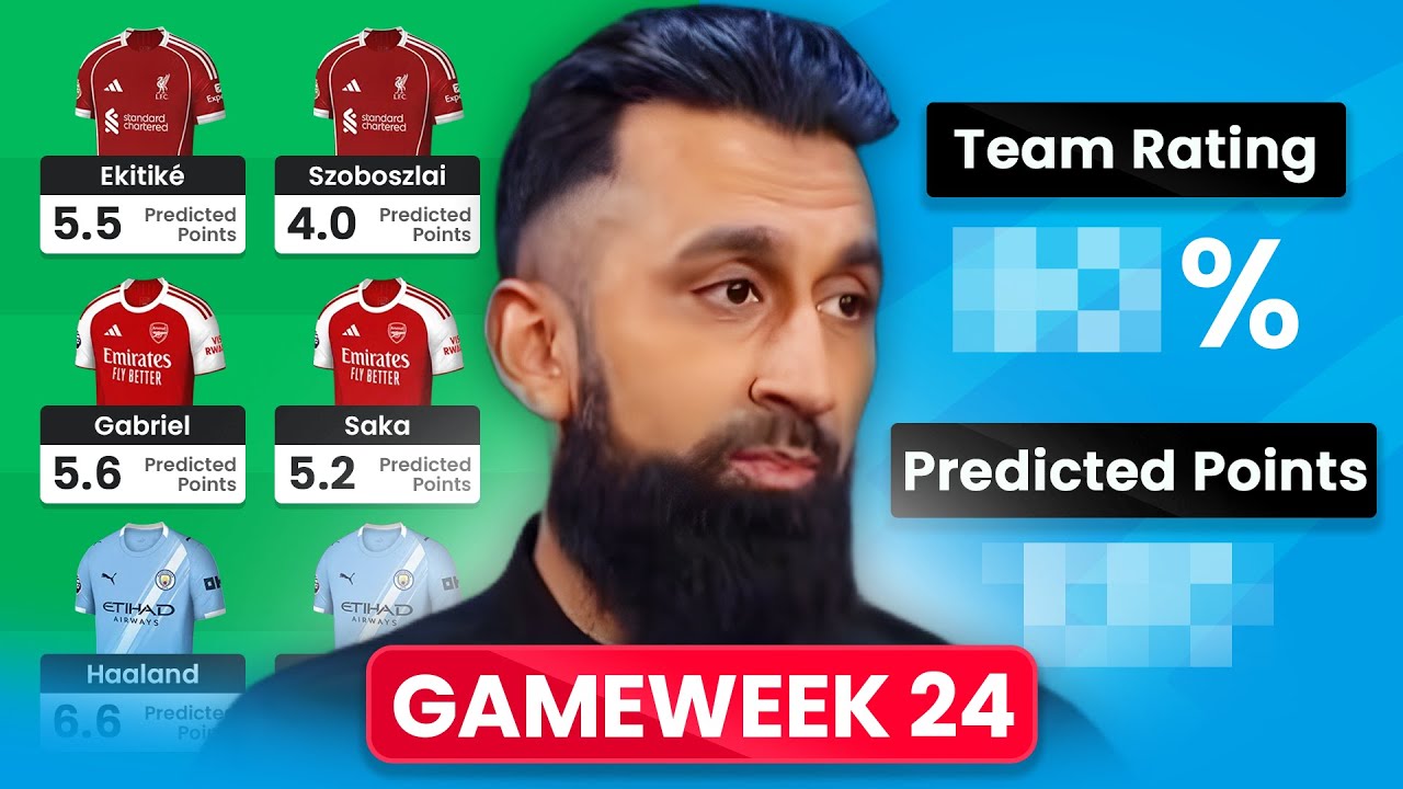 PALMER BACK!? | FPL Champions League Round Up | FPL Salah's Gameweek 24 Team Reveal! | FPL 25/26