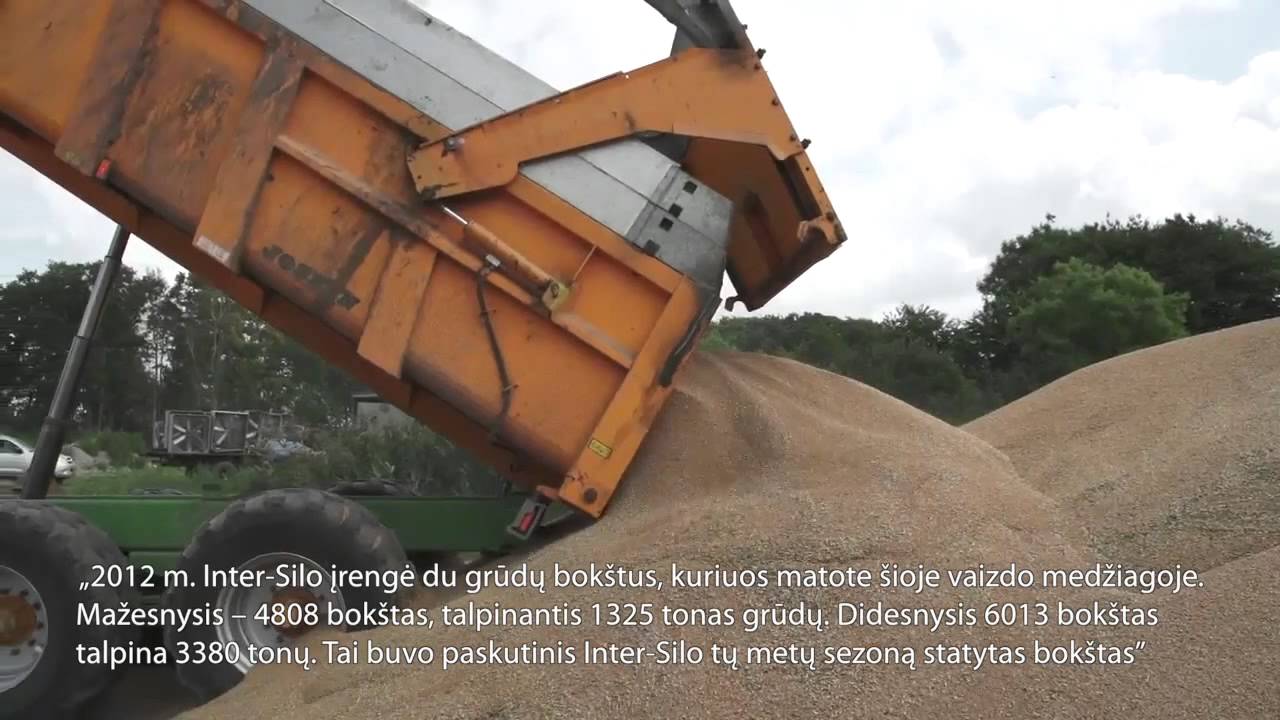 Grūdų sandėliavimas ir džiovinimas bokštuose - 3000 ha ūkyje