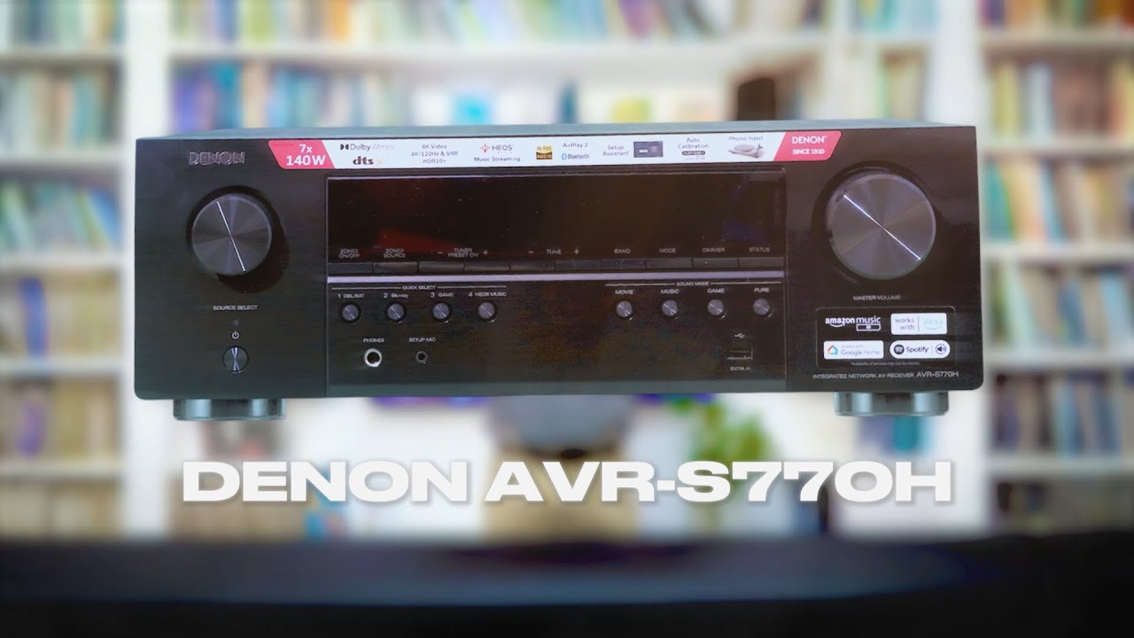 CONECTANDO - Denon AVR-S770H