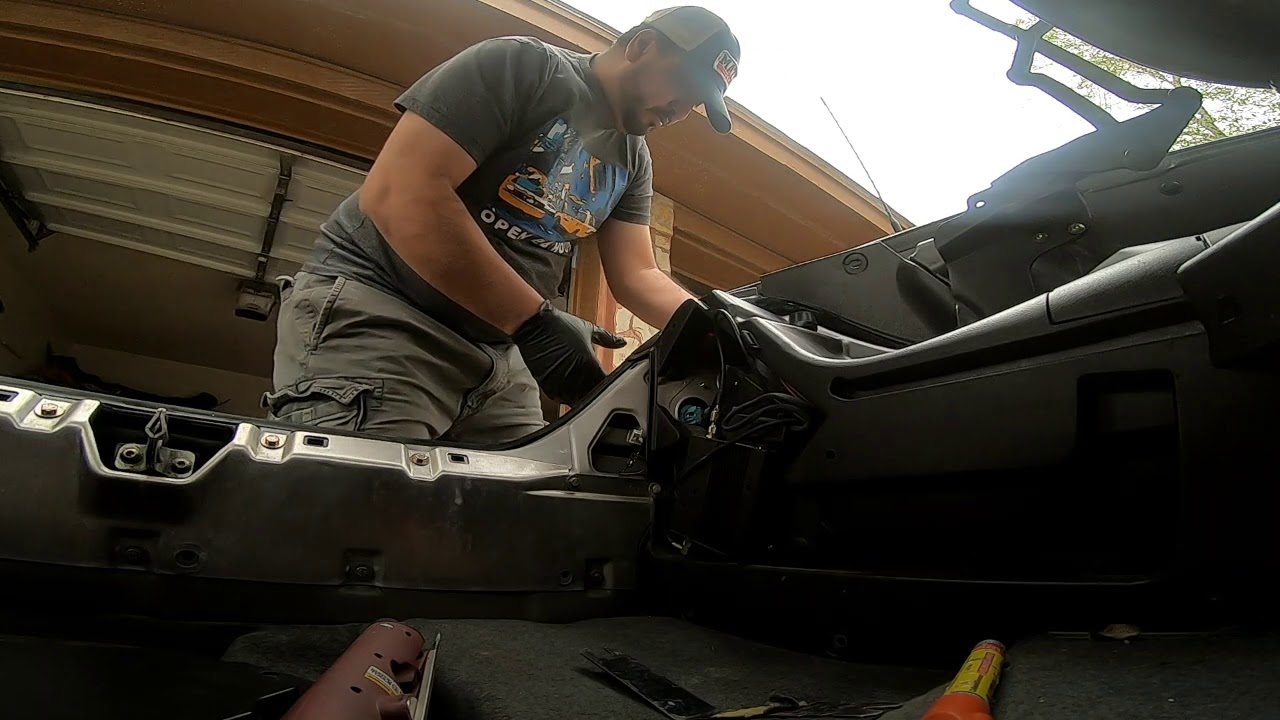 Remove rear bumper