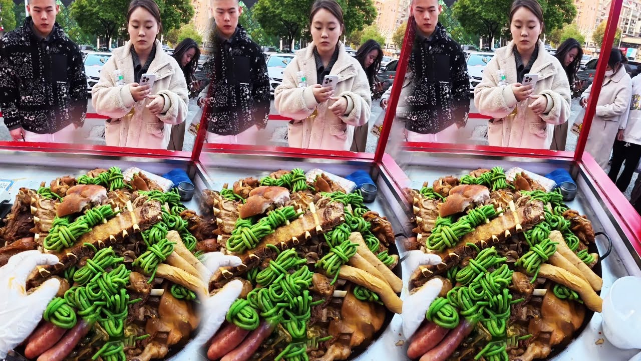 真实摆摊Vlog！每天忙得停不下来的卤菜摊 #大锅卤菜 #沉浸式 #美食 #美食推荐 #摆摊Vlog #第一视角