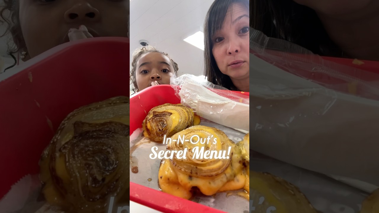 In-N-Out&rsquo;s Secret Menu! #innout #innoutburger #secretmenu #burger