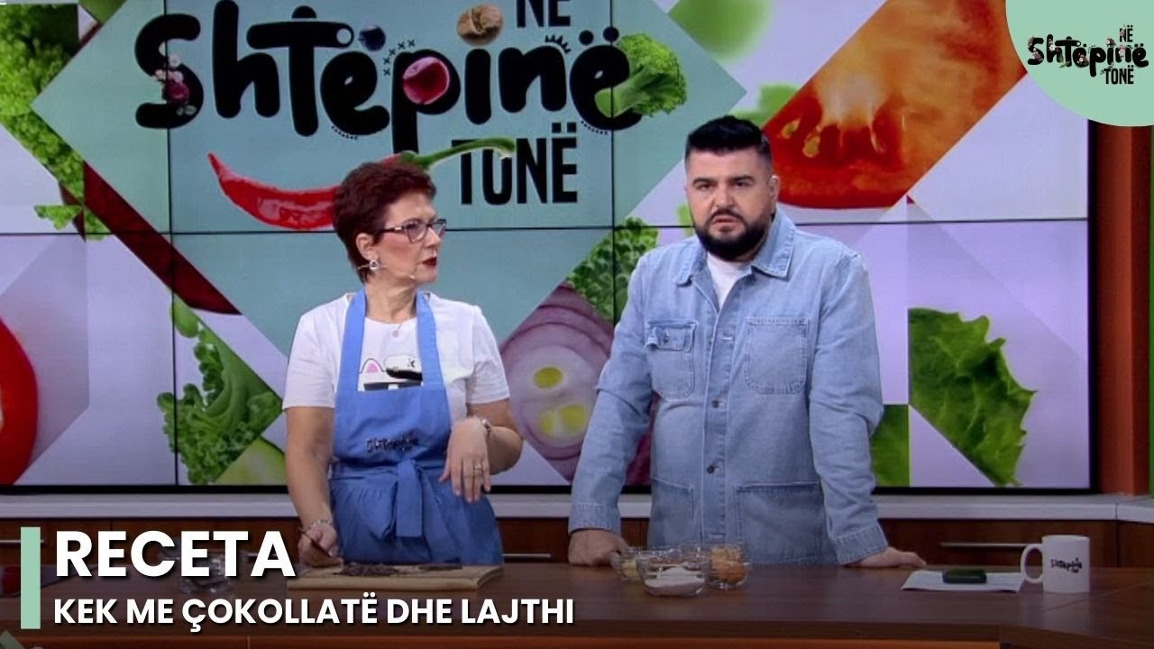 Kek me çokollatë dhe lajthi - Në Shtëpinë Tonë