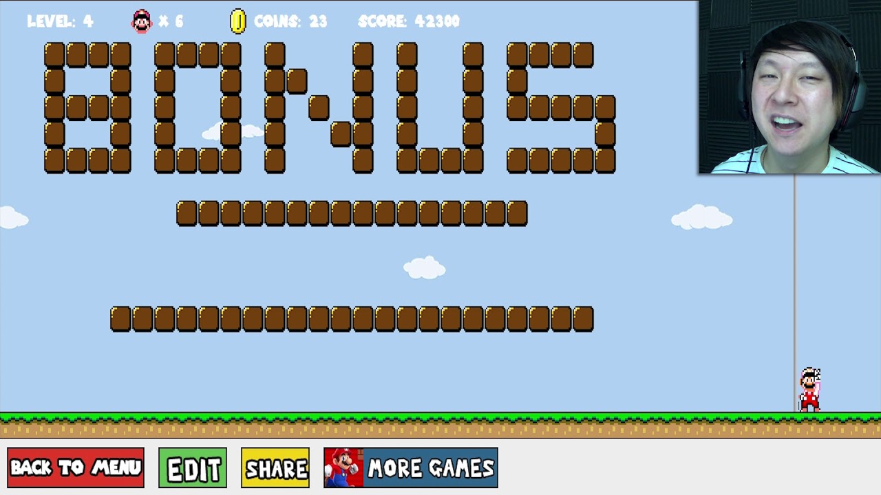 Playing Mario Maker Game Online