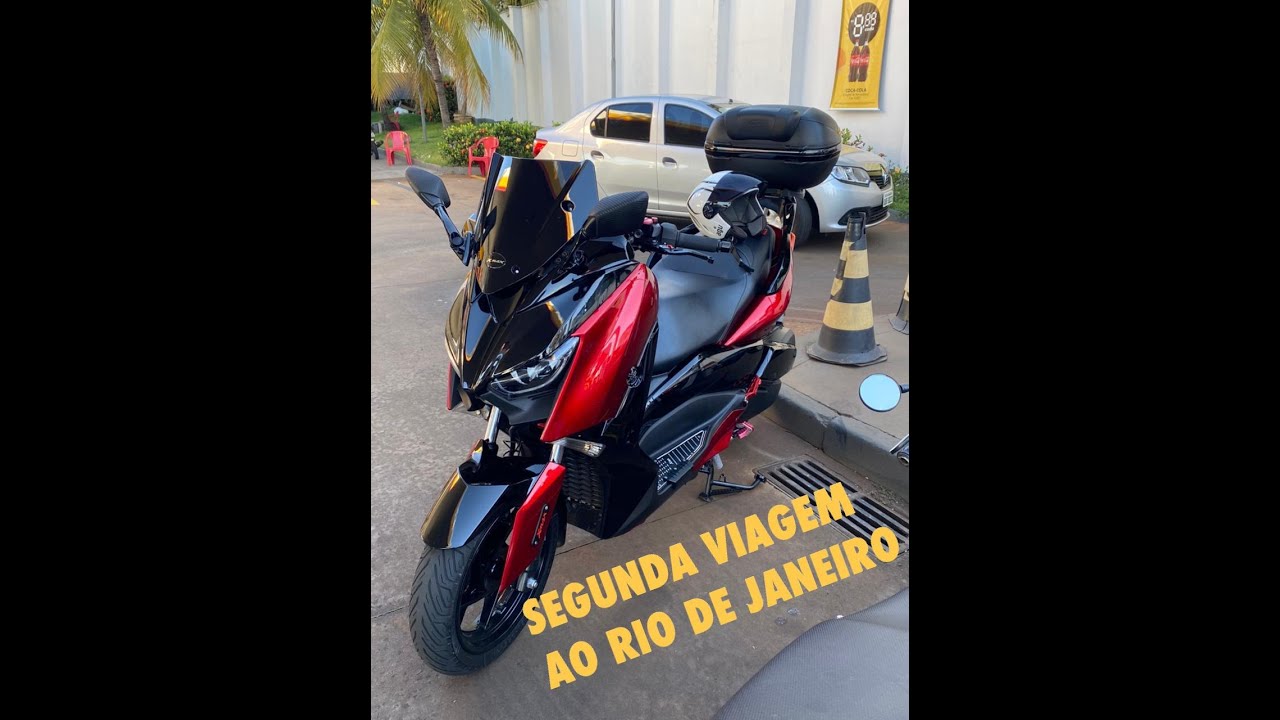 YAMAHA XMAX 250 - SEGUNDA VIAGEM AO RIO DE JANEIRO
