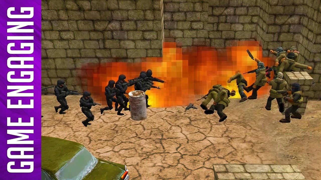 Battle Simulator Counter Terrorist Gameplay (1080p / 60FPS)
