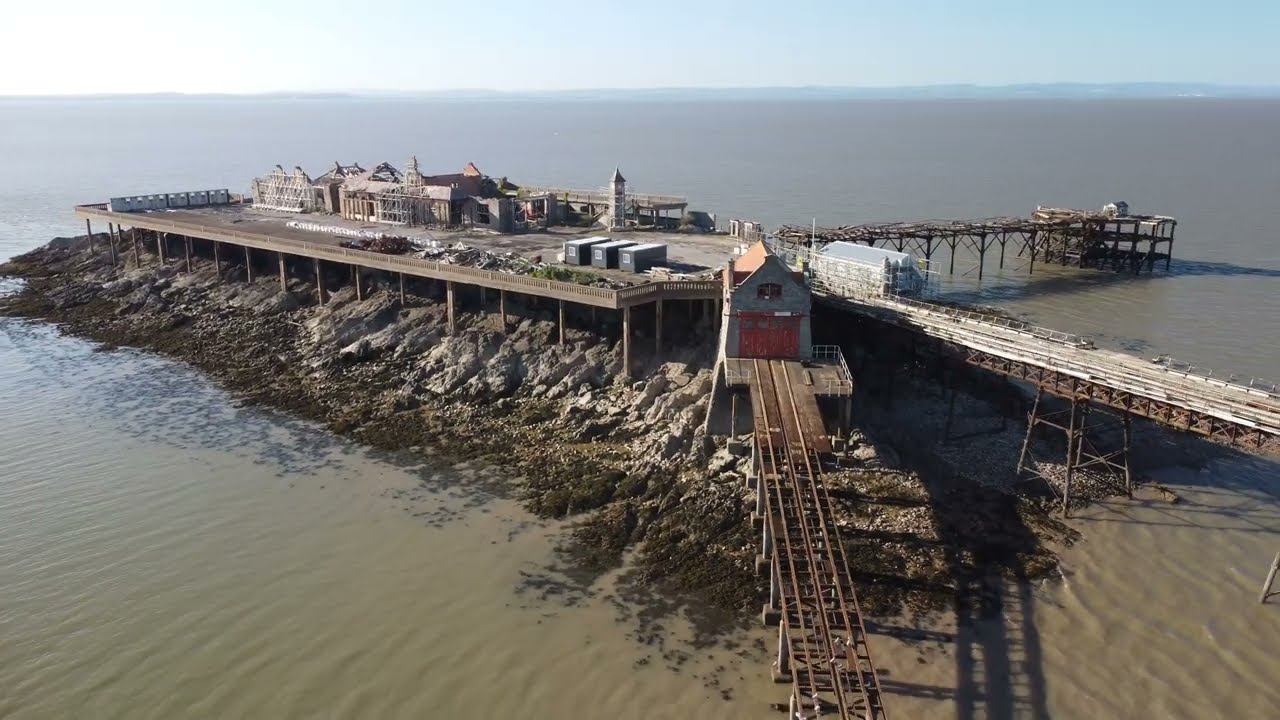 Birnbeck Pier - A New Beginning | Drone Footage 2025