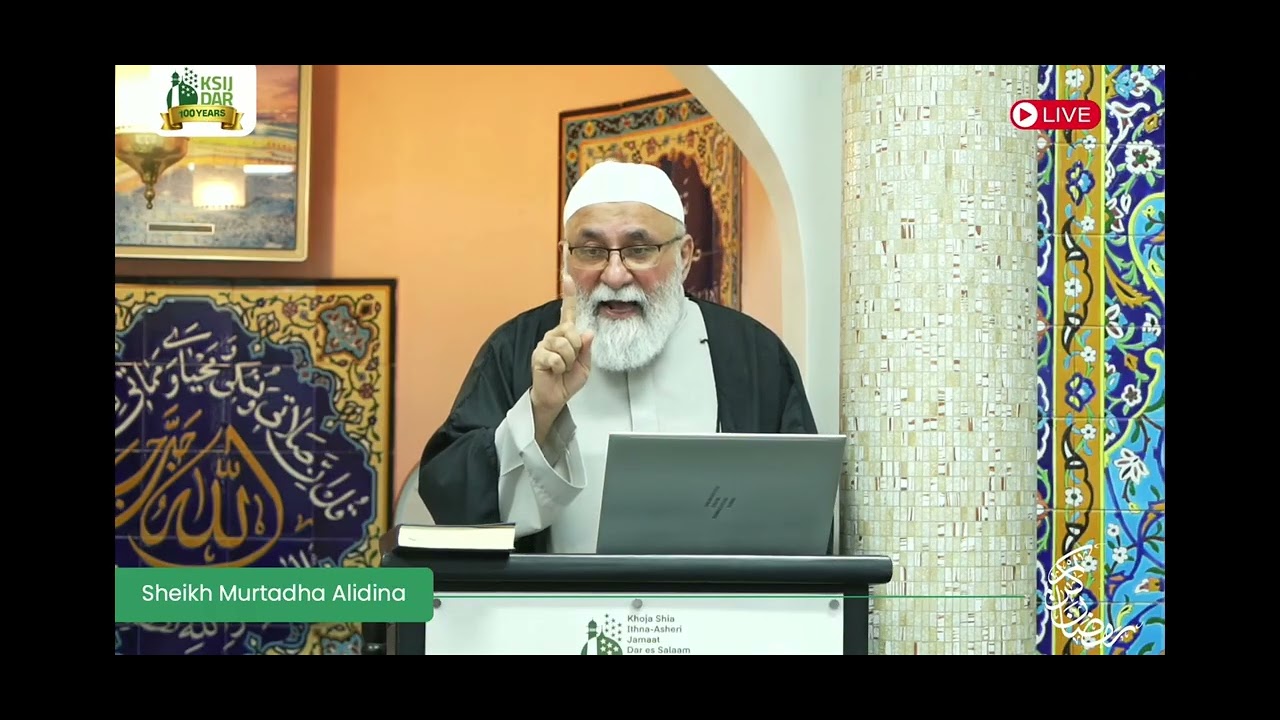 Juma khutba by Sheikh Alidina very good khutba for believers of Allah 