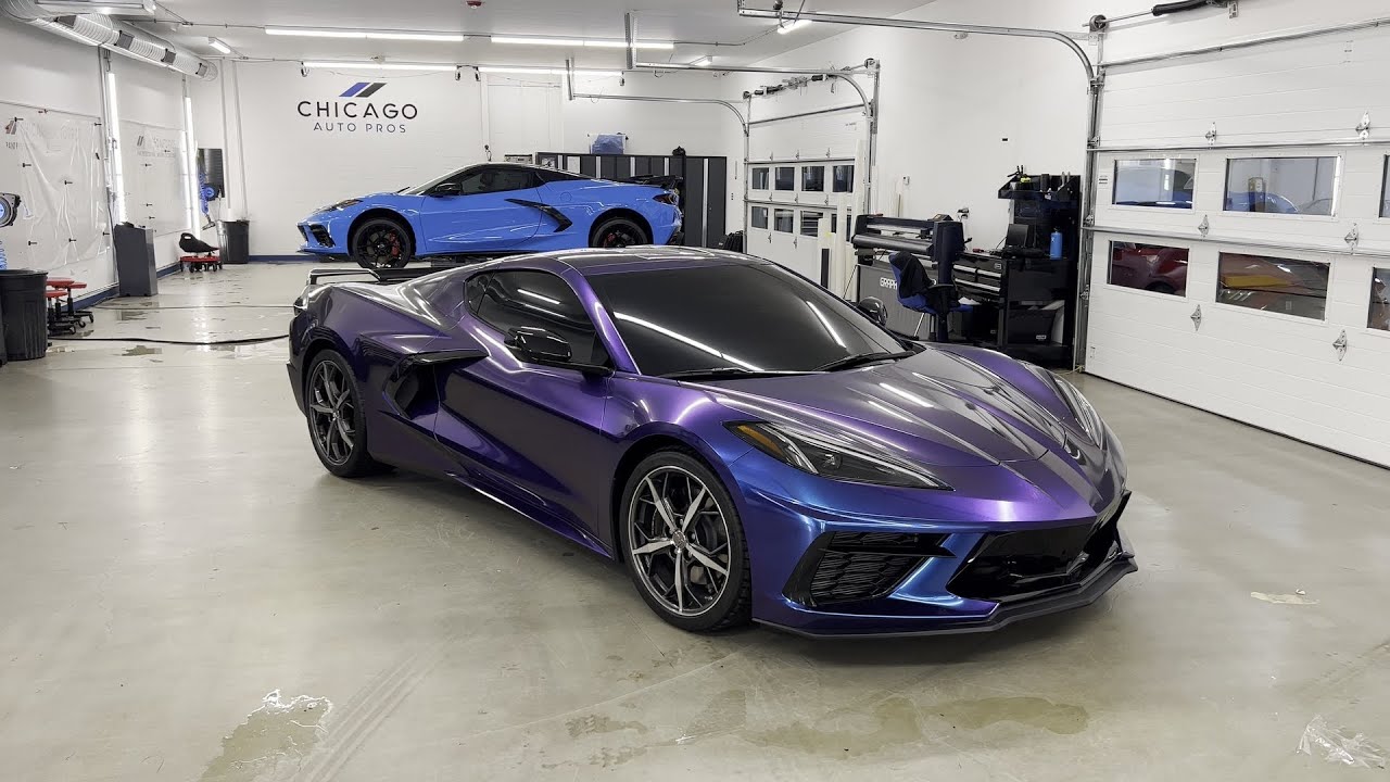 Corvette C8 Makeover: Wrapping the Car in Cosmetic PPF