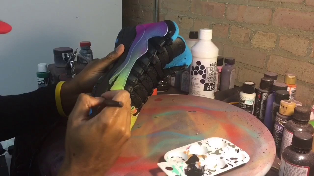 SUICIDE SQUAD AIR JORDAN 10 CUSTOM !!!