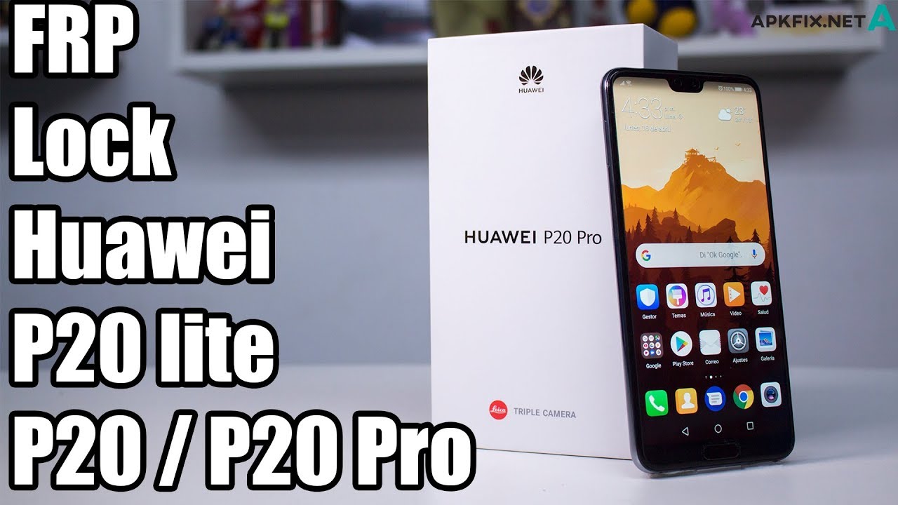 Bypass FRP Lock HUAWEI P20 Lite /P20/P20 Pro Android 9