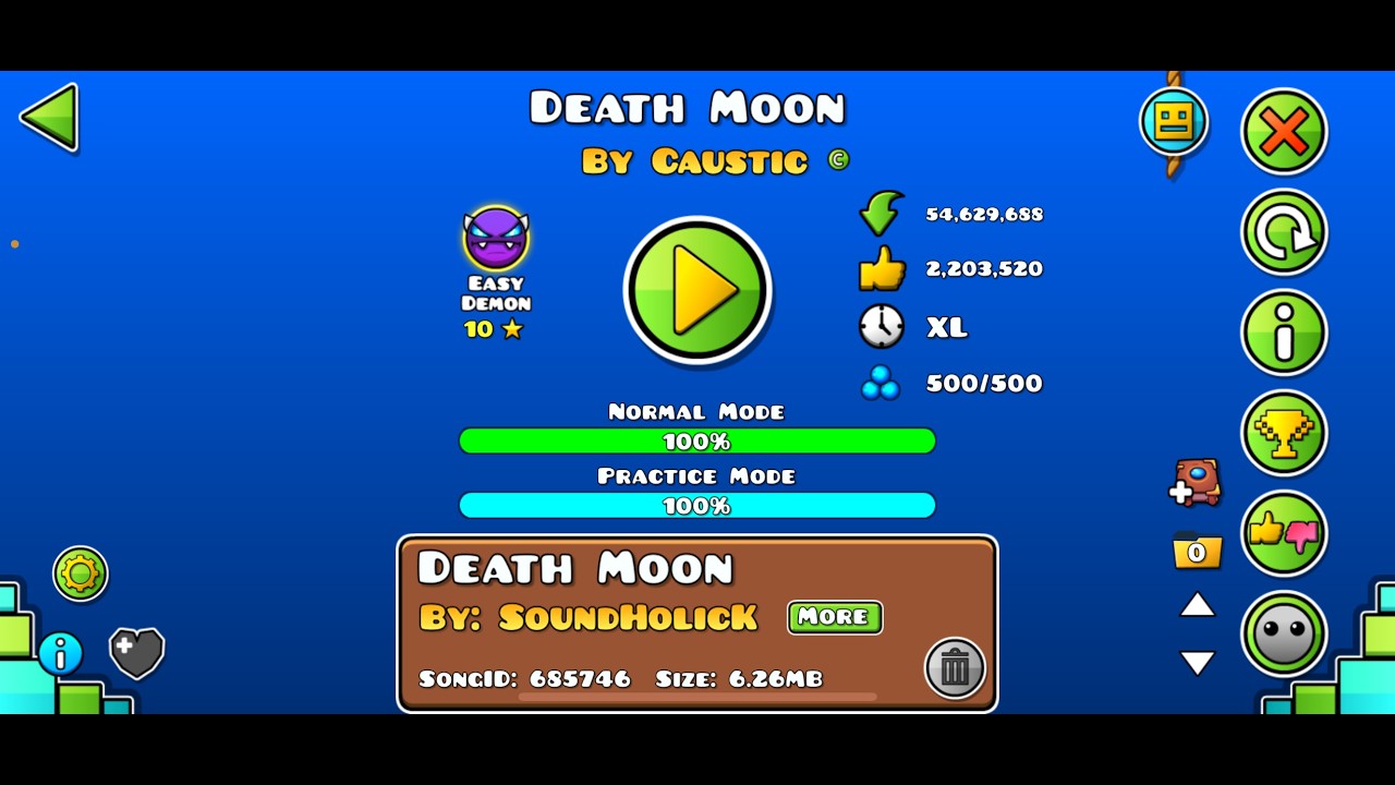 DEATH MOON | 100 % - By CAUSTIC (KMGD)