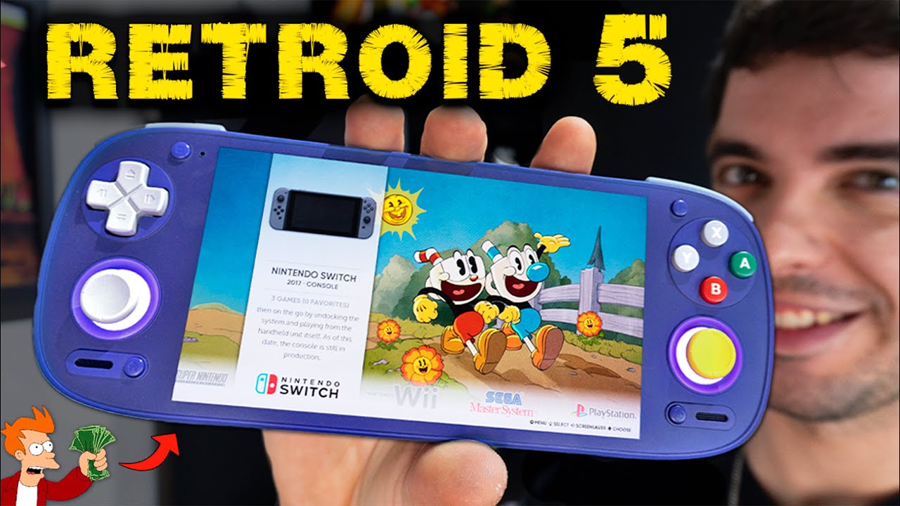 Comprei o Retroid Pocket 5 que roda PS2, Switch e mais! (Review)