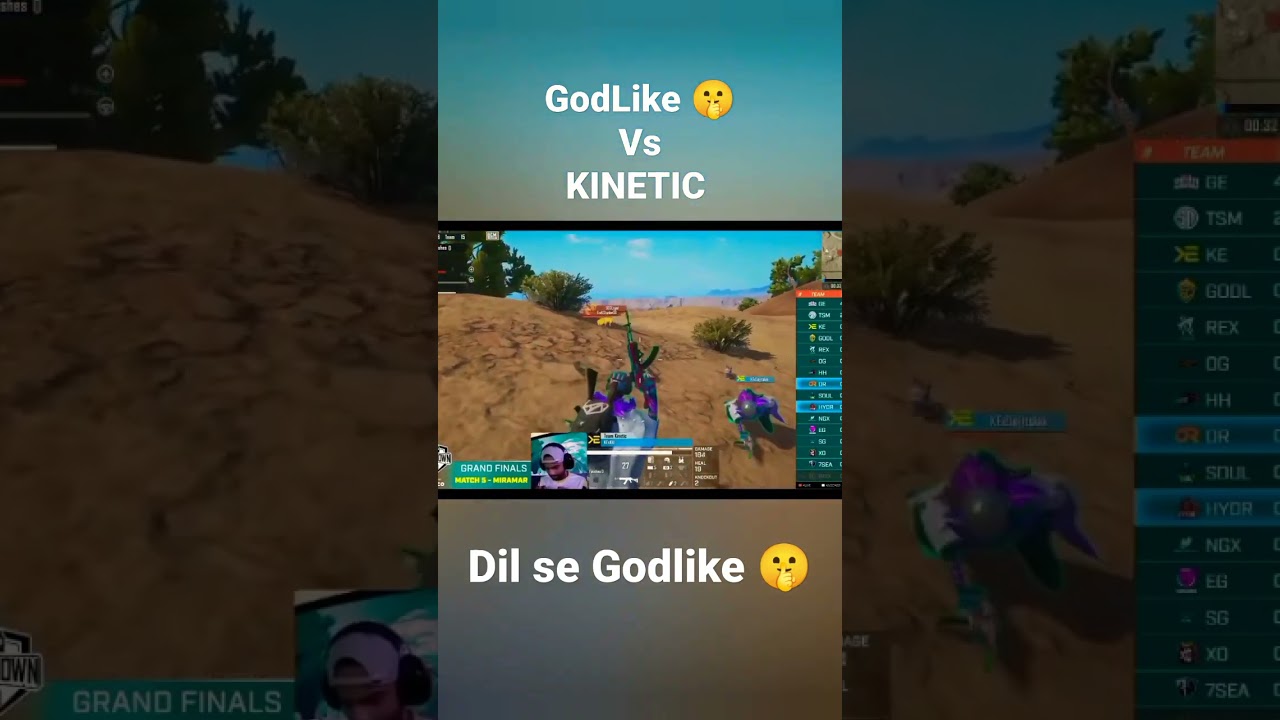 GodLike 🤫 Vs KINETIC Dil se Godlike 🤫
