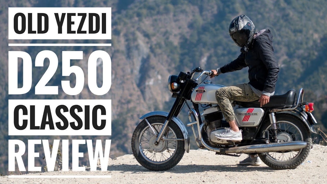 Old Jawa Yezdi D250 Classic Review | 2 Stroke Legend | Old skool | All Time Legend