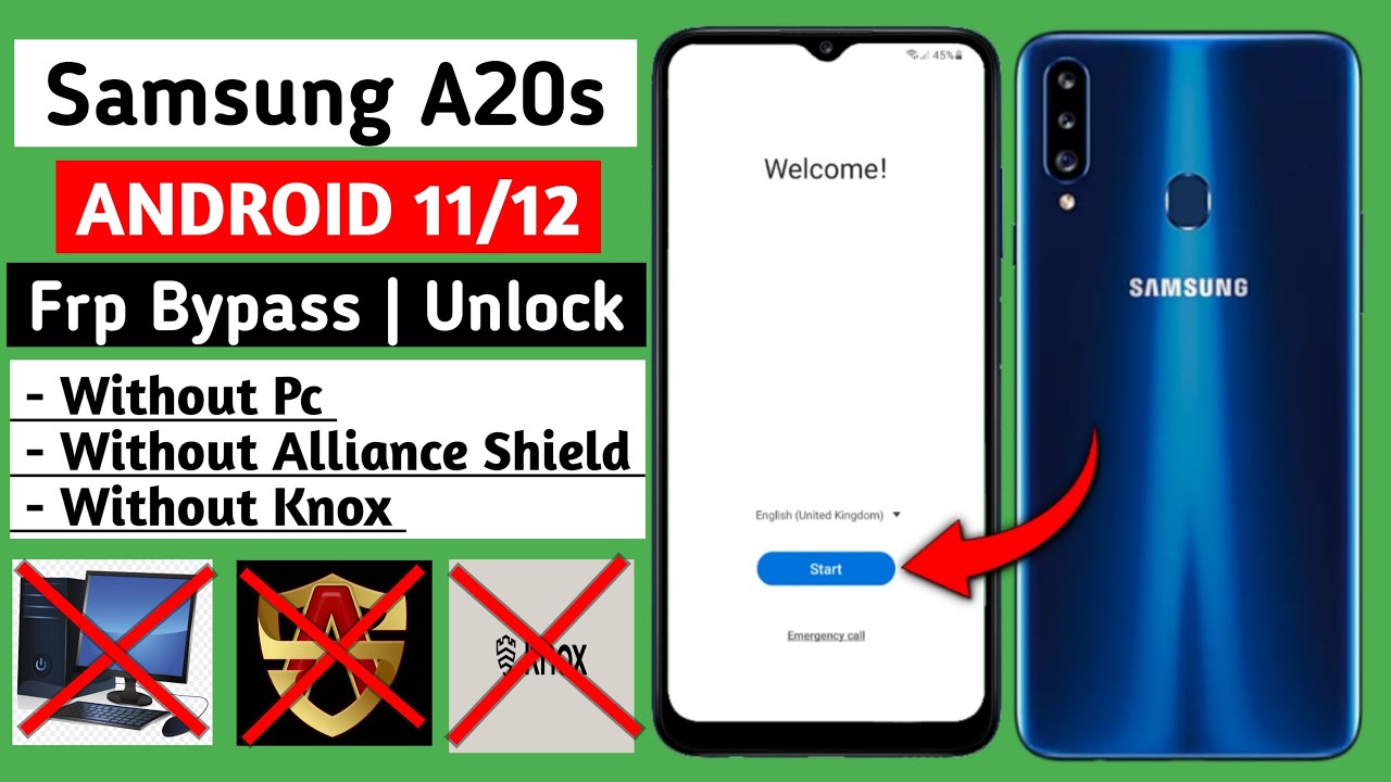 Samsung A20s Frp Bypass | Without pc | Samsung A20s Google Account Unlock | Android 11/12 || 2022