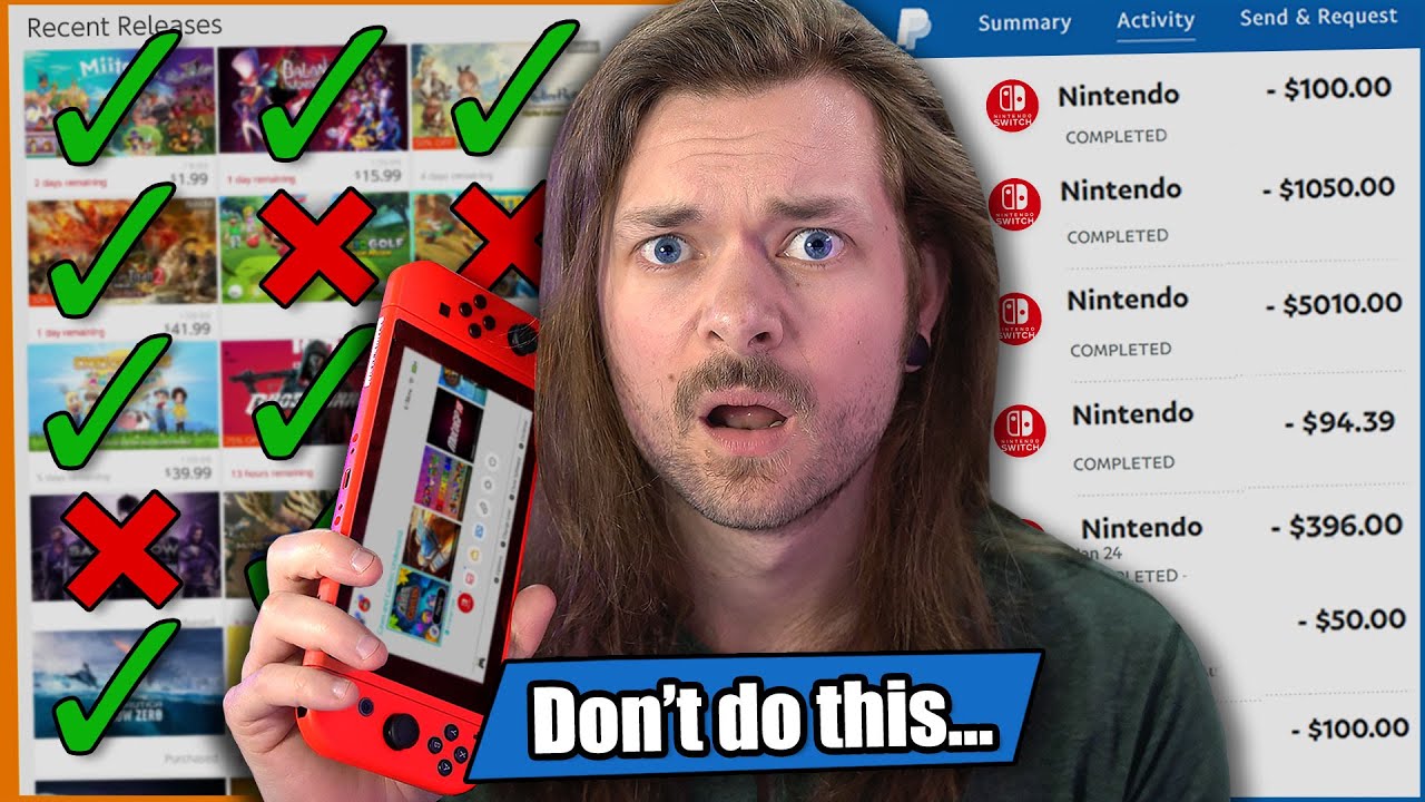 A Random Generator BUYS My Nintendo Switch Games
