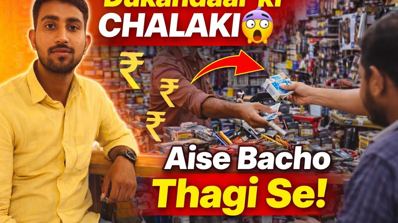 Dukandar ki Chalaki 😡 | Aise Bache Thagi se 💸 | Smart Shopping Tips