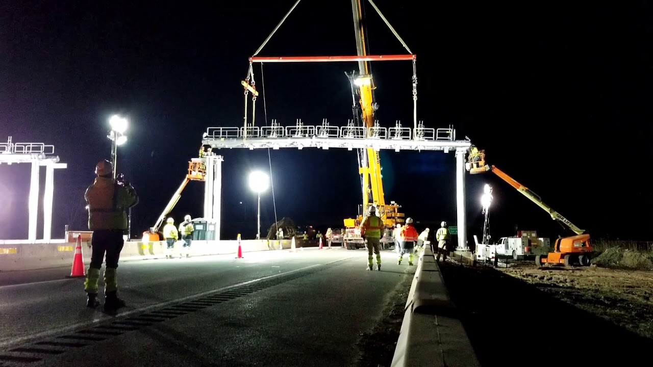Thruway Cashless Tolling Gantry - Syracuse