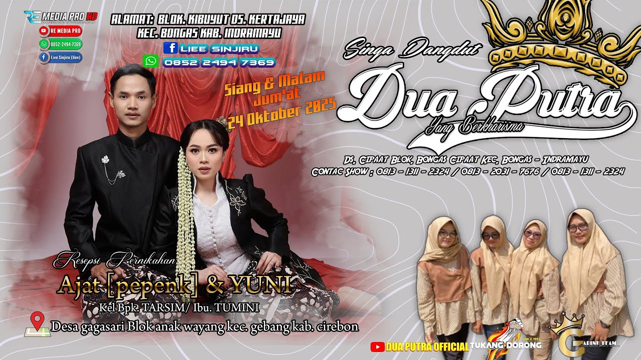 LIVE SINGA DANGDUT DUA PUTRA  || DS.GAGASARI BLOK ANAK WAYANG II JUM'AT 24 OKTOBER 2025 MALAM