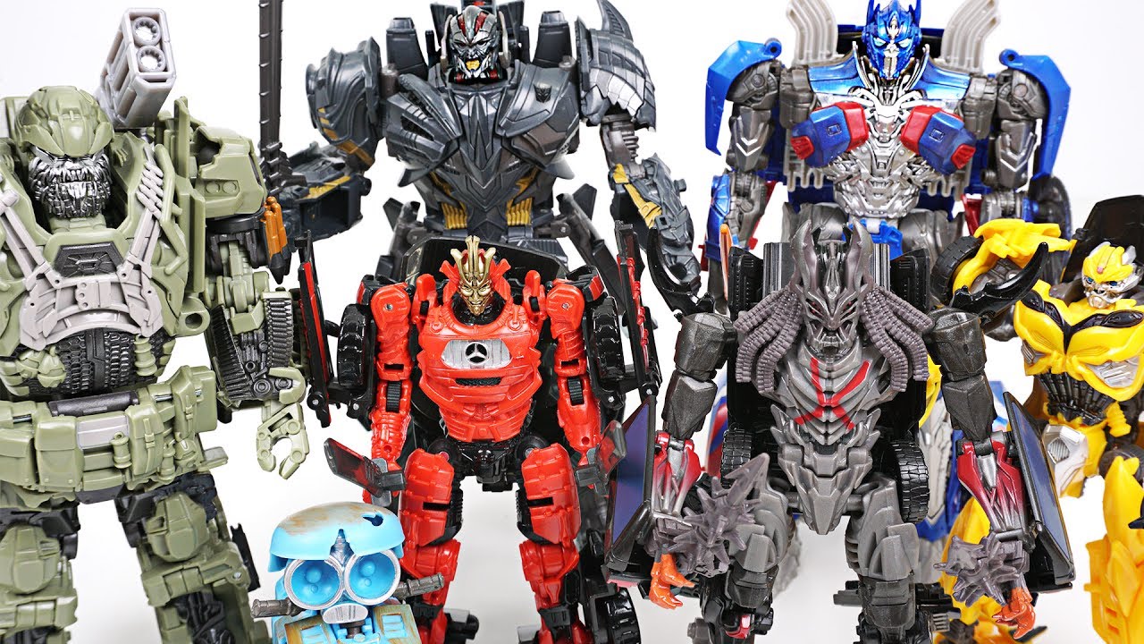 Transformers 5: The Last Knight toys all set! - Bumblebee, Hound, Drift, Optimus - DuDuPopTOY