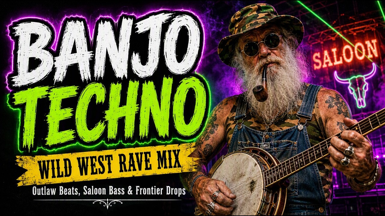 🤠 REDNECK RAVE 💀 Banjo Techno Mix | Swamp Bass, Moonshine Drops & Backwoods Beats