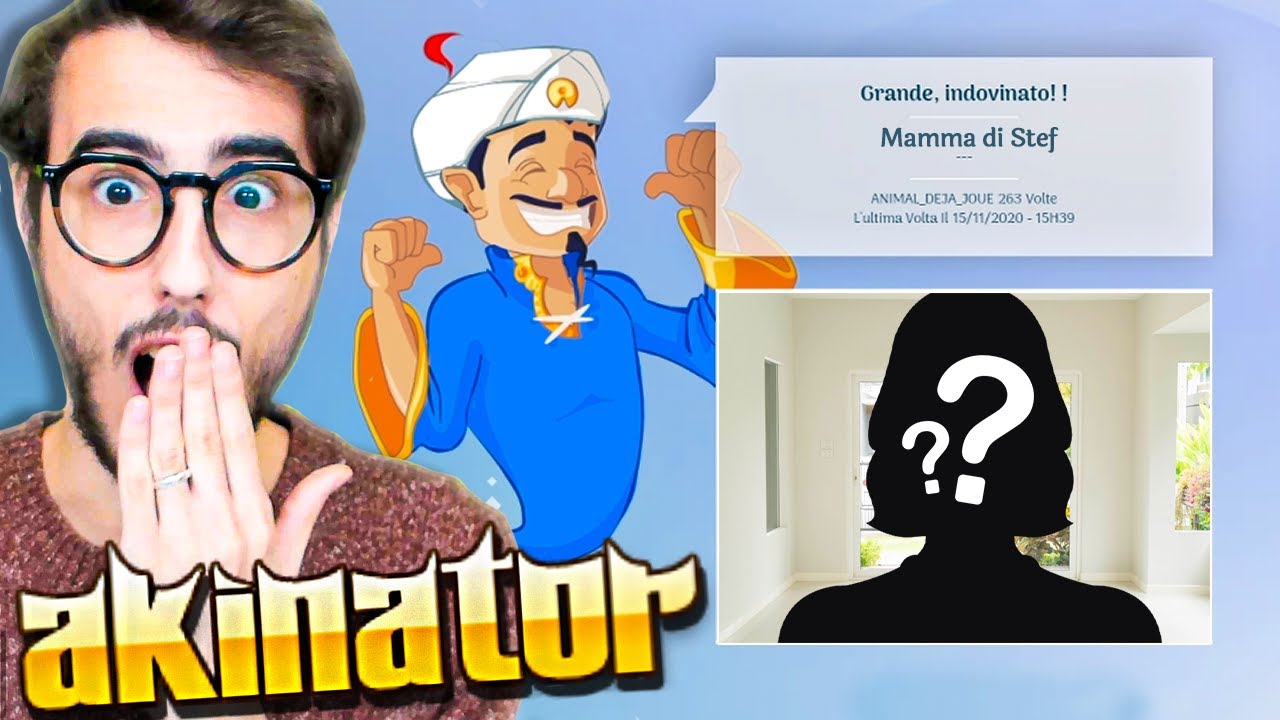 CERCO MIA MADRE SU AKINATOR!