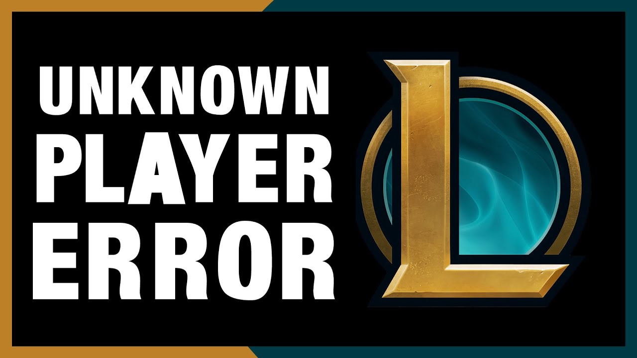 How To Fix League Of Legends Unknown Player Error | Quick & Easy
