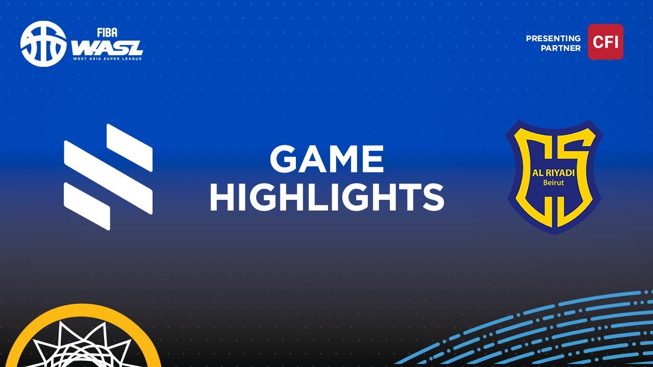 FIBA WASL 25/26 West Asia League Group Phase | SAGESSE SC VS AL RIYADI BEIRUT CLUB | GAME HIGHLIGHTS
