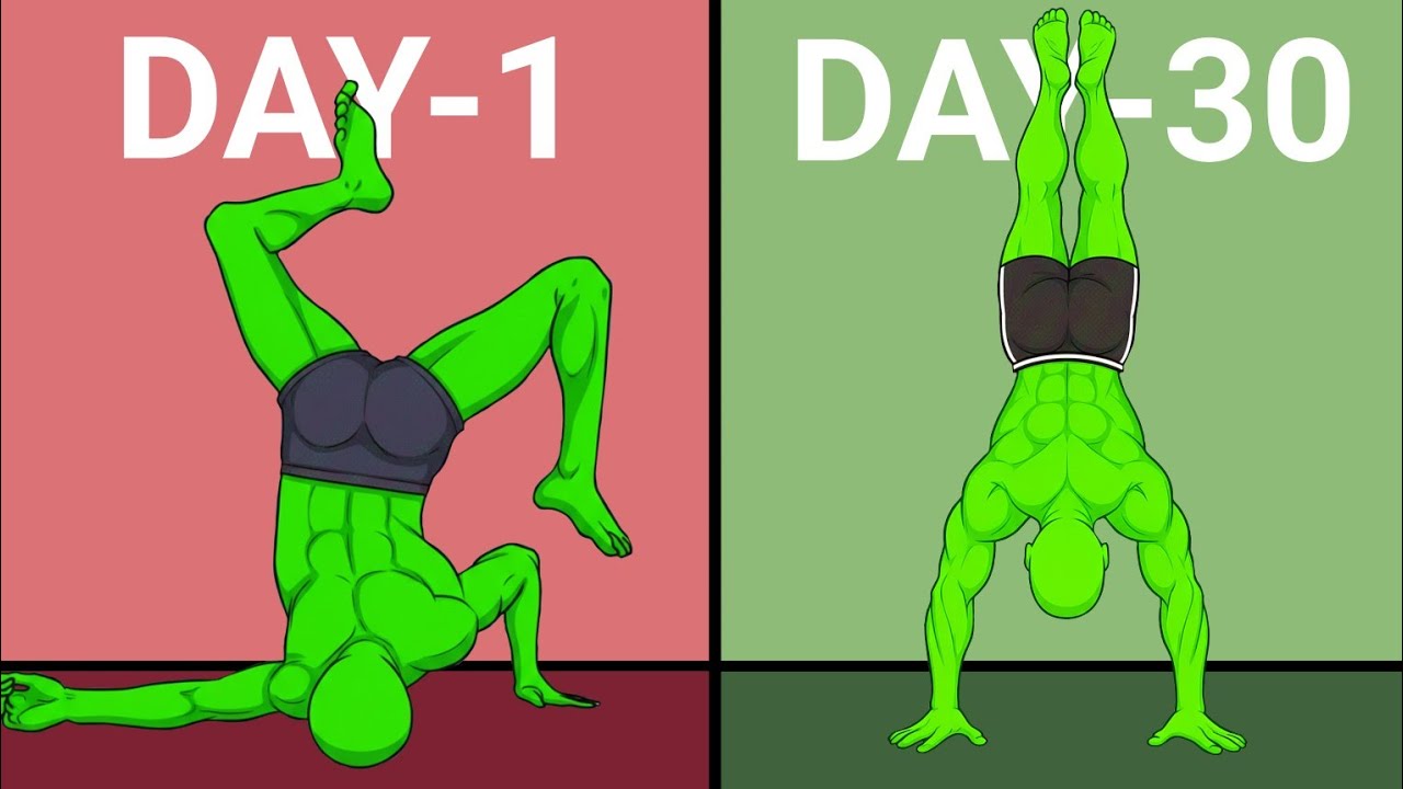 How to Learn Handstand in 30 Days (from Scratch)