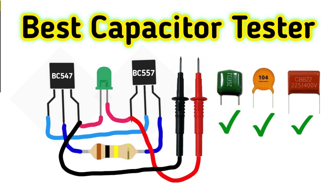 capacitor tester || pf capacitor tester || small value capacitor tester ||capacitor tester circuit