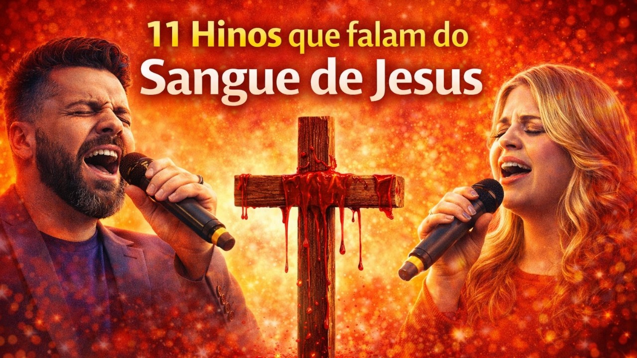 Harpa Cristã - 11 Hinos que falam do Sangue de Jesus - (Coletânea) - DE ARREPIAR - IMPACTANTE