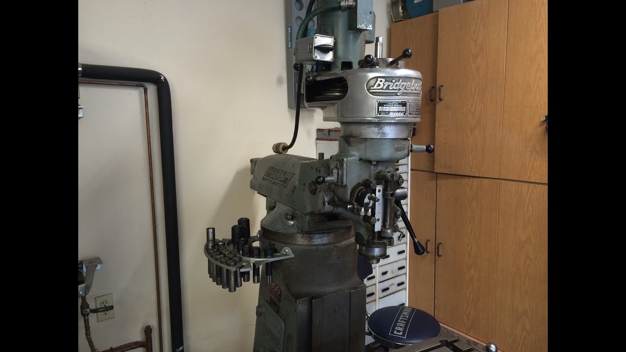 Bridgeport Mill Introduction to Refurbishment Plus History Part 1