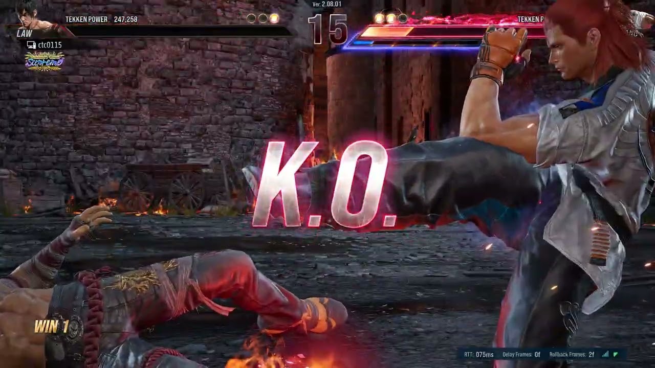 TEKKEN 8 ctc0115 (Law) V.S. (Hwaorang) 2026 02 07 18 23 26