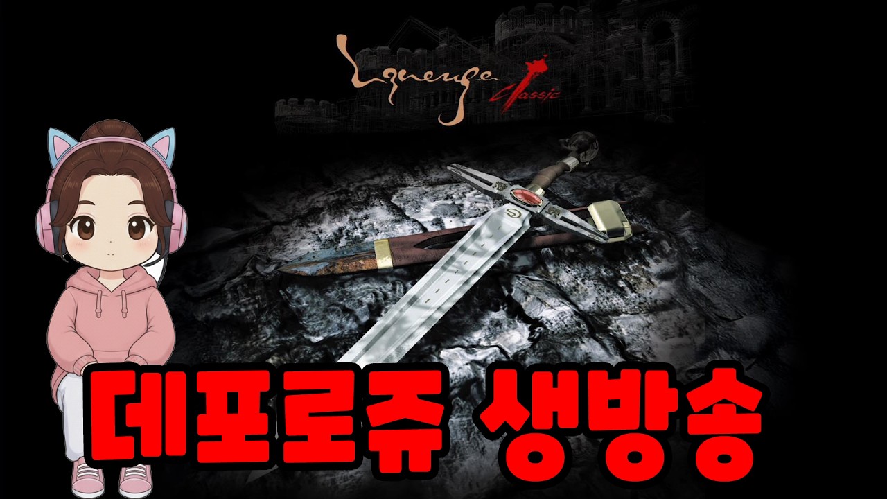 26/02/14 🔴리니지클래식🔴데포로쥬 덱요정! 무엇이든 먹은대로 다 팝니다 ㅋ.ㅋ