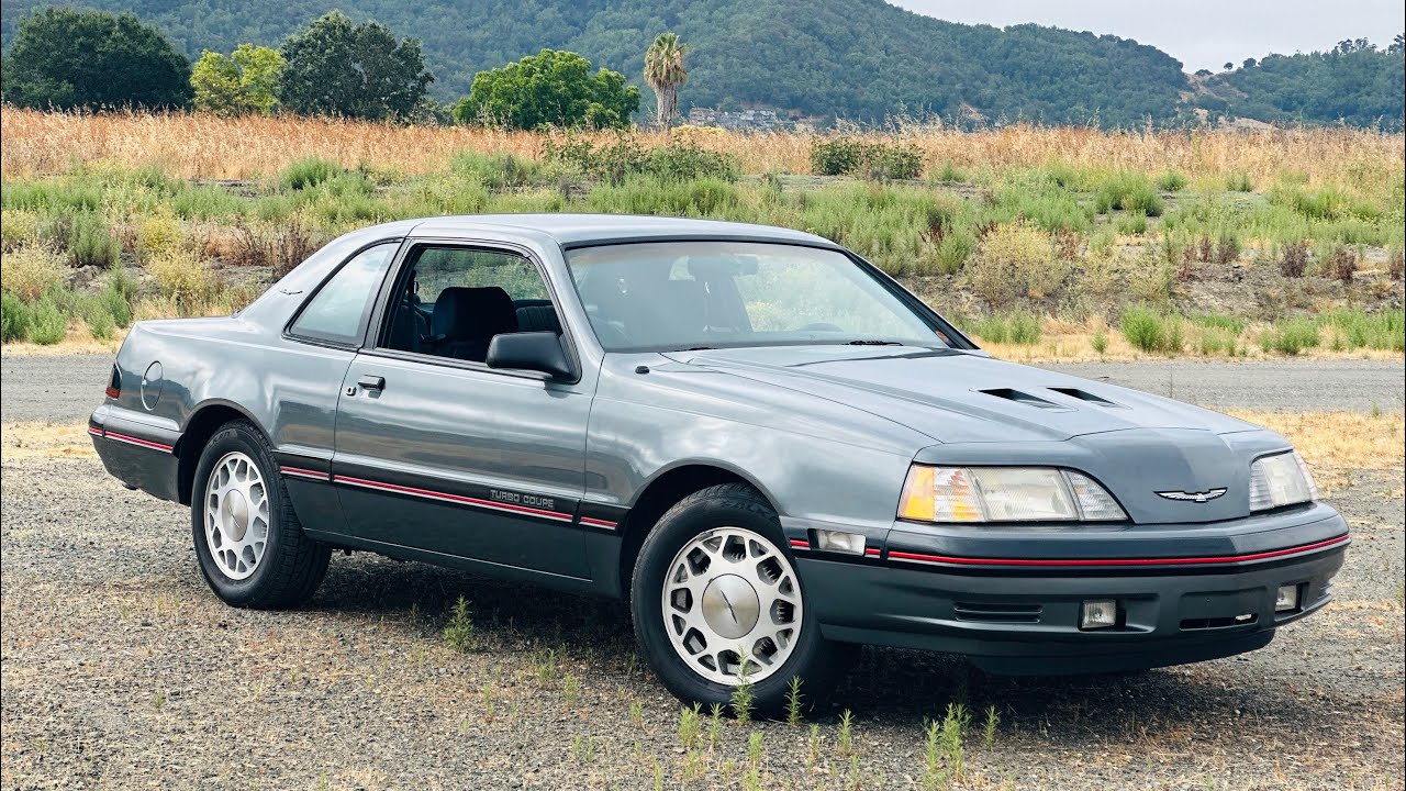 1987 Ford Turbo Coupe ￼Thunderbird ￼