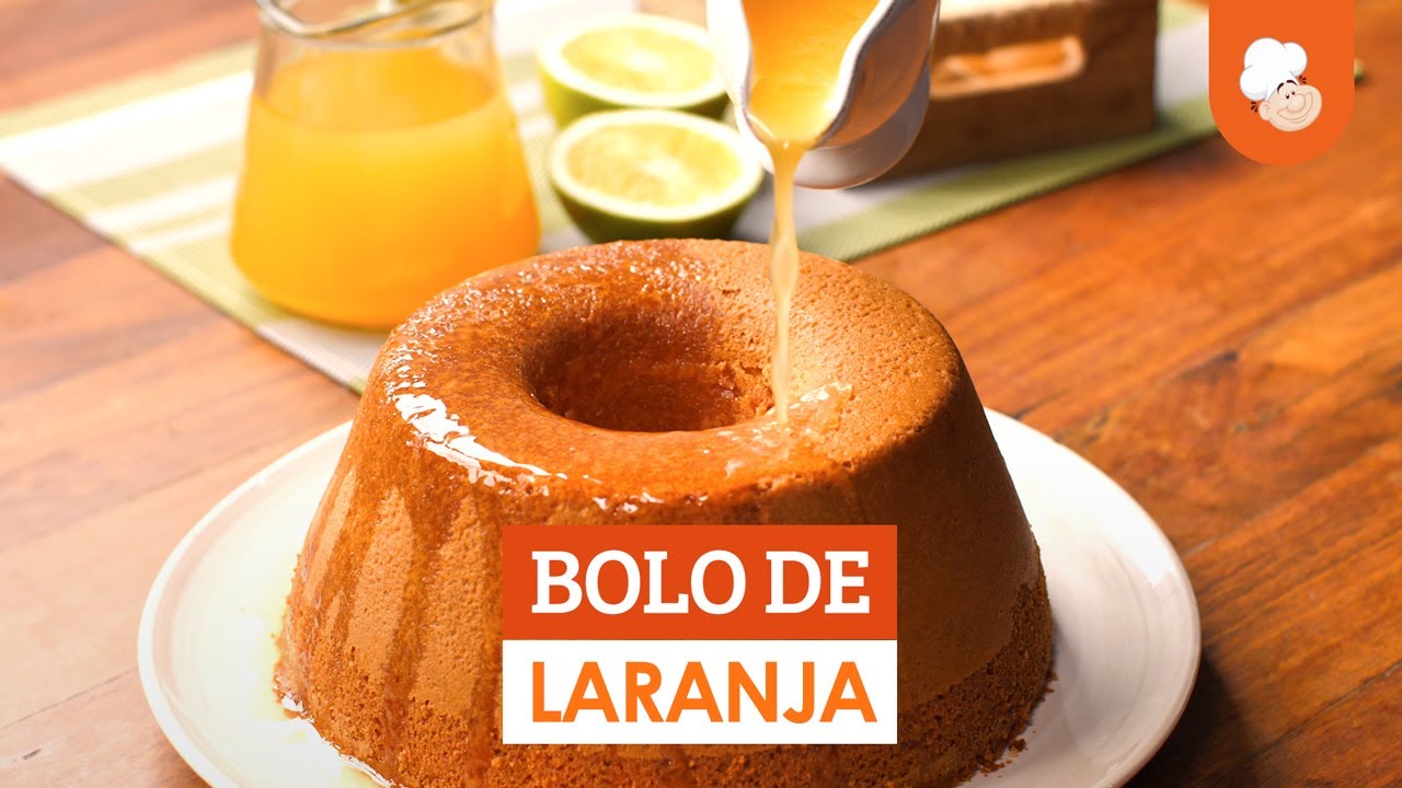 Bolo de laranja fofinho &mdash; Receitas TudoGostoso