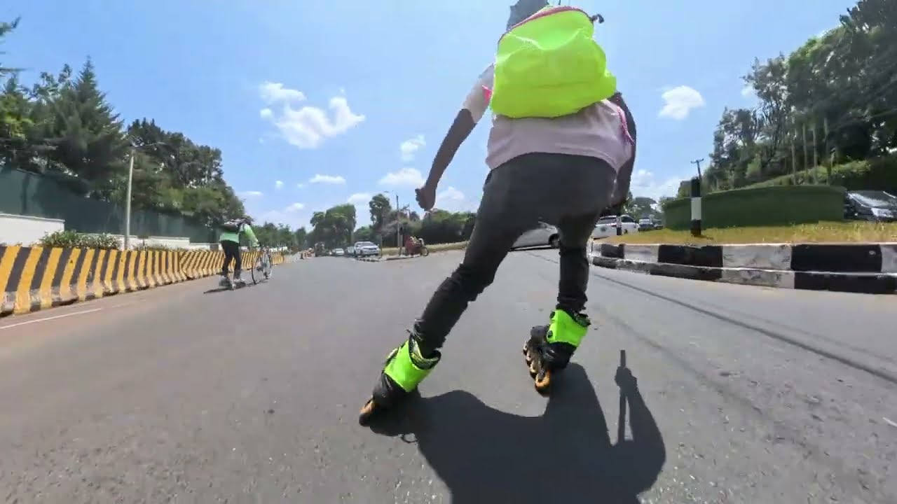 Bike Breaks Down, Skates Save the Day | Kilimani Streets 🛼