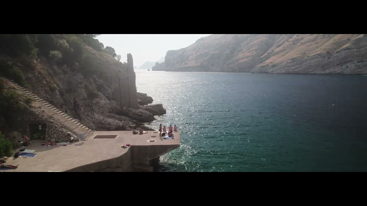 Bay of Ieranto - The home of the Sirens across from the sea stacks of Capri
