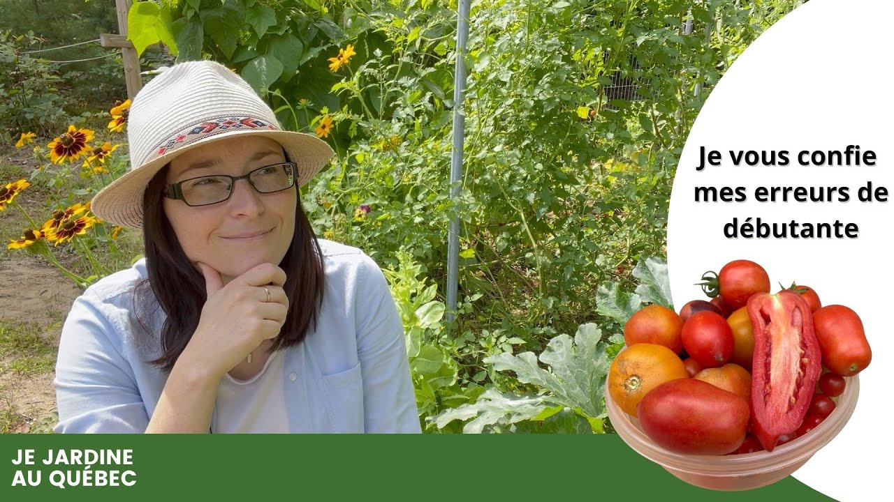 Suivi des tomates et confidence sur mes erreurs de débutante