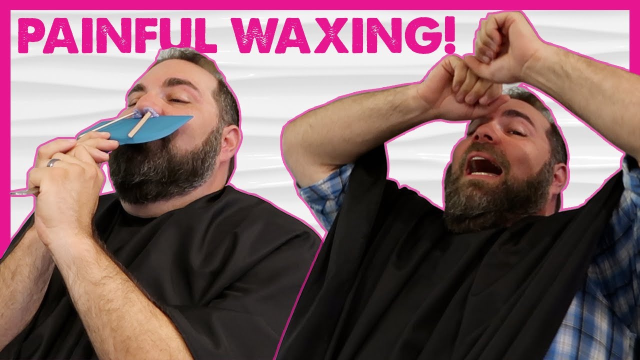 First Nose, Ear, Brow Waxing :: Painful & Hilarious!