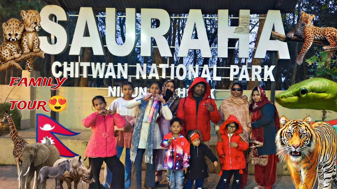 CHITWAN NATIONAL PARK | FAMILY TOUR😍|| INDIAN IN NEPAL ||