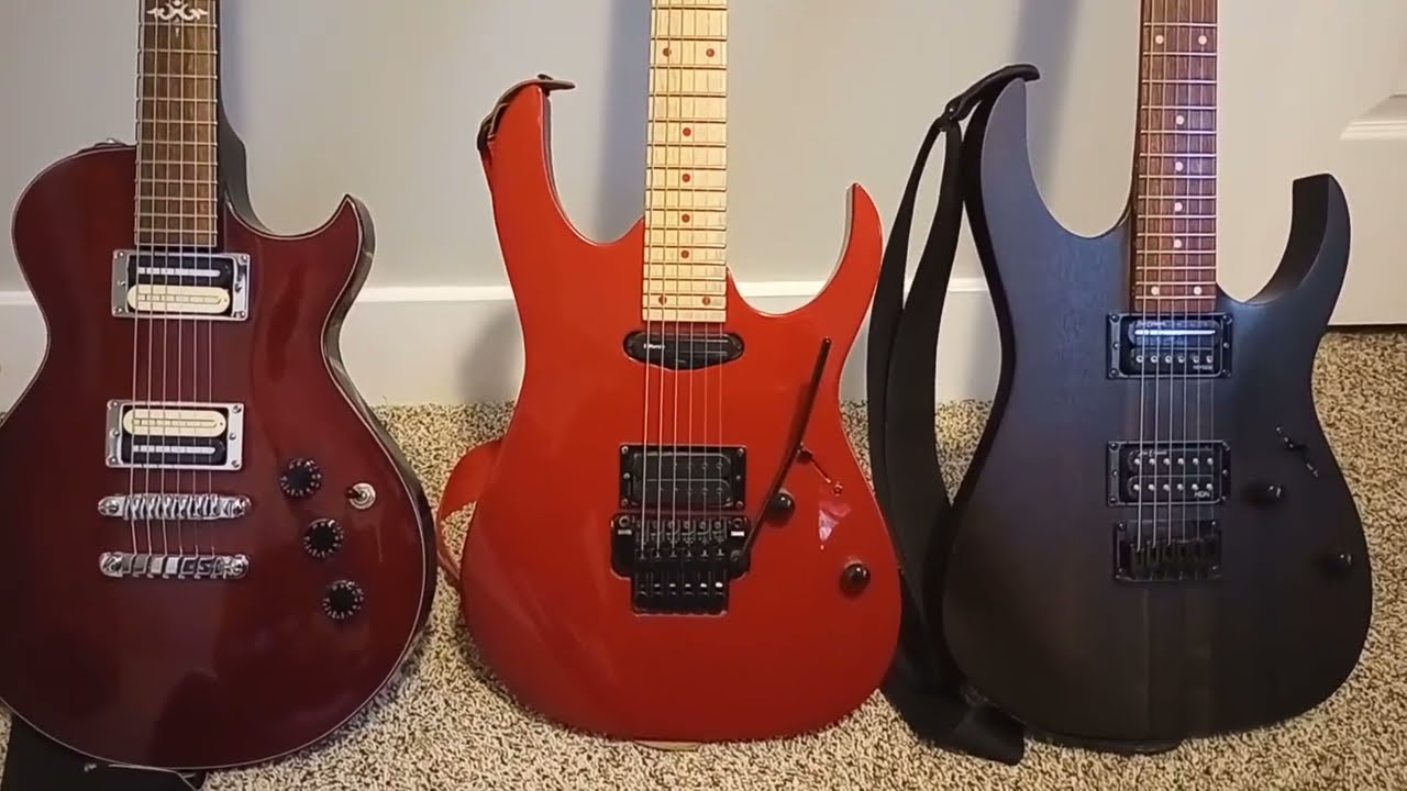 Guitar Pickup Comparison: Ibanez Quantum, Entwistle Nemesis & HDN, DiMarzio, & GFS Power Rails