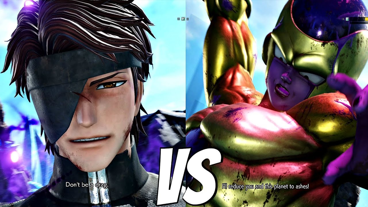 JUMP FORCE - Aizen vs Golden Frieza 1vs1 Gameplay (PS4 Pro)