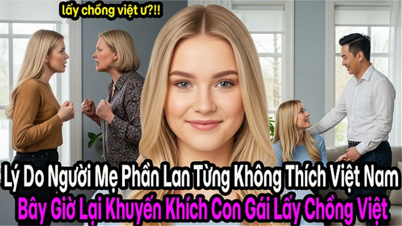 Sau 3 năm phản đối, mẹ Phần Lan bất ngờ thúc giục con sang Việt Nam. Sự thật hé lộ!