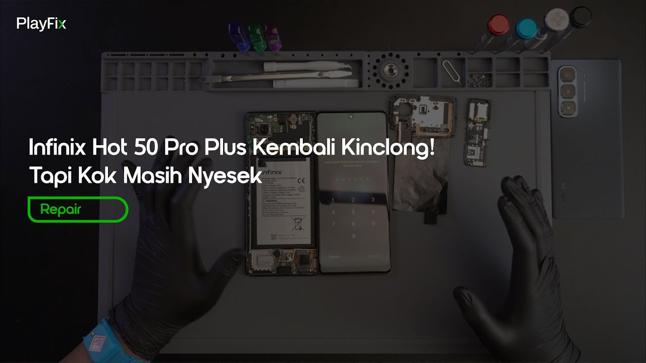 Ganti LCD Infinix Hot 50 Pro Plus, Layar Kinclong Lagi